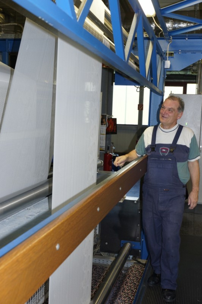 Blick in die Produktion von Pfand Photo: Pfand