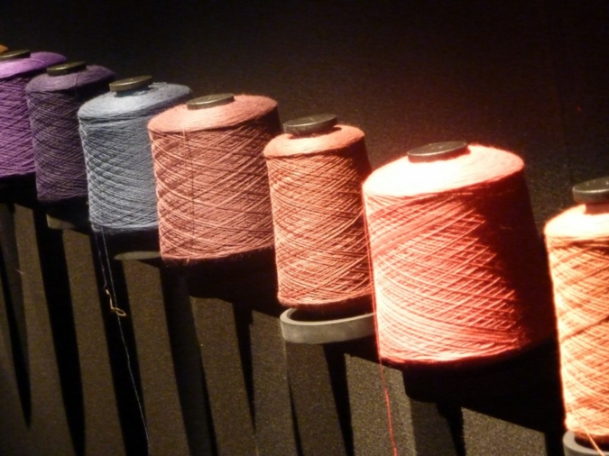 Garn- und Stricktrends für Herbst/Winter 2016/17 – wie immer war das Trendforum Spazio Ricerca voller Inspirationen Photos: Anna Blum