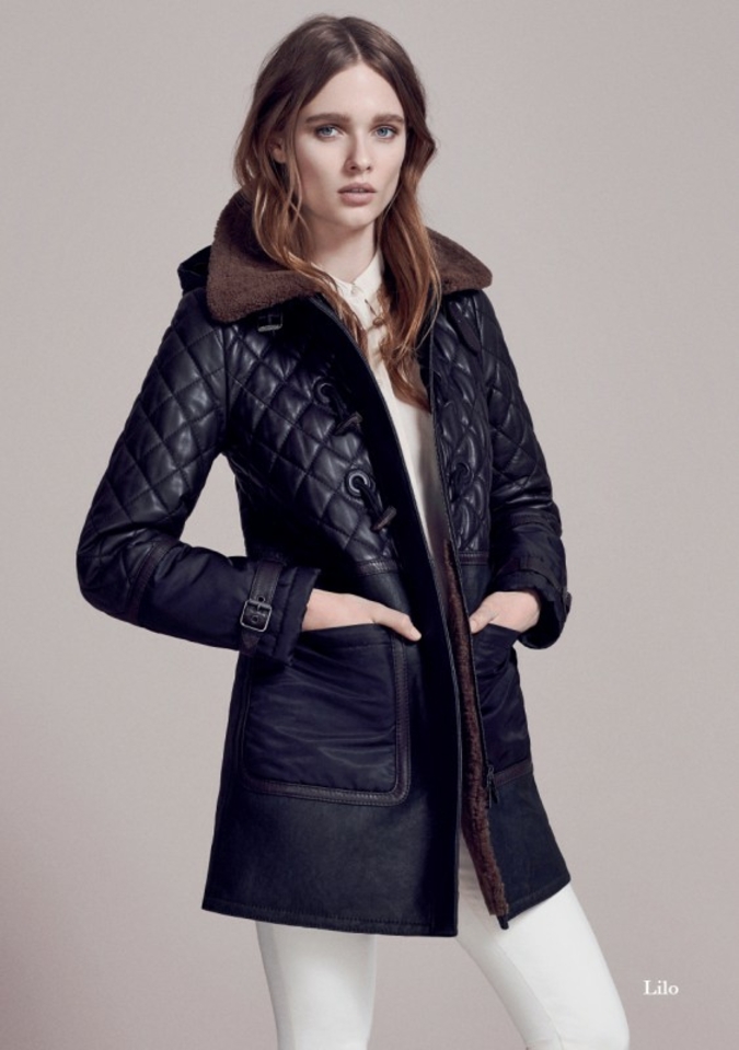 Modell Lilo (Kollektion HW 15/16), Qualität EM (Lammfell Cuerolux-Mattnappierung) kombiniert mit LF (Lammnappa) und Ancur Stoff Photo: Werner Christ