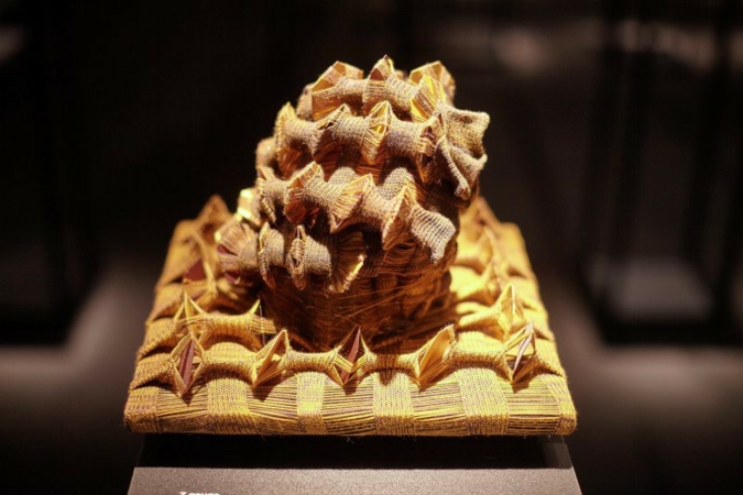 Das  Trendforum „Spazio Ricerca“ war wie immer außergewöhnliche und aufwädig gestaltet (Photo: Heike Frömbgen)