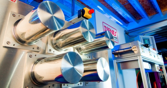 Dienes zeigt in Mailand die bisher größte in Serie gebaute Hochtemperaturgalette Photo: Dienes