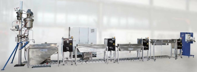 Lösungsmittelspinnanlage techn. Maßstab (Fourné Polymertechnik GmbH)