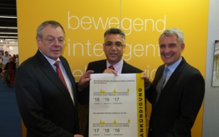 Die Leiter der Textilforschungsinstitute präsentieren ihre nächsten gemeinsamen Veranstaltungen Photo: Gesamtverband textil + mode