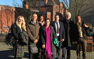 Zusammentreffen der deutschen und der tunesischen Delegation am Standort Mönchengladbach
Photo: Hochschule Niederrhein