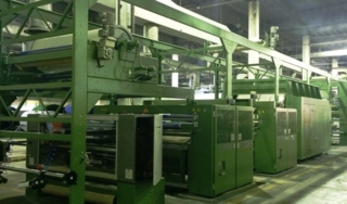 Brückner Doppel-Sanfor-Anlage bei der Firma Klopman International Srl Photo: Brückner