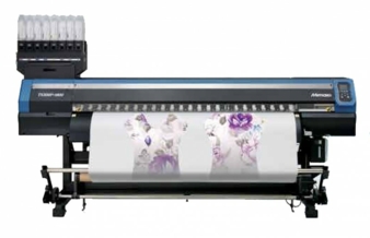 Multi-Plot stellt in Stuttgart unter anderem auch den Mimaki TS300P-1800 (Thermosublimations-Textildrucker) vor