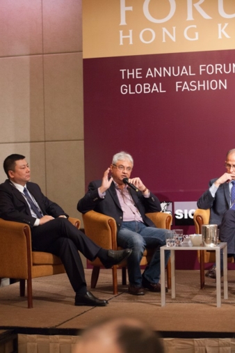 Rahul Mehta (Mitte), Präsident von CMAI of India sowie dem IAF Photo: Vicky Sung