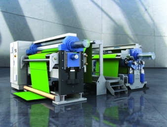 Maßgeschneidertes Kalanderkonzept von Andritz für die Textilienproduktion Photo: Andritz