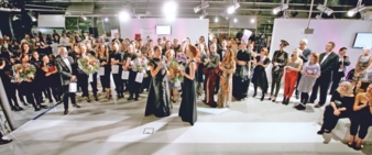 450 Gäste feierten die internationalen Nachwuchsdesigner im Fraport Forum auf dem Frankfurter Flughafen