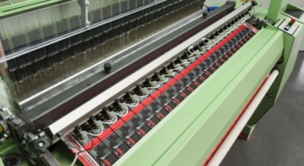 Müjet MBJL 6 – Etikettenwebmaschine mit Lufteintrag Photo: Jakob Müller