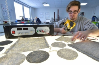 Beheizbarer Vliesstoff Photos: Norafin