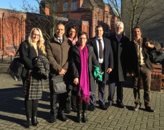 Zusammentreffen der deutschen und der tunesischen Delegation am Standort Mönchengladbach
Photo: Hochschule Niederrhein