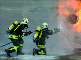 Am STFI geprüft: Schutzkleidung gegen Hitze und Flammen Photo: STFI