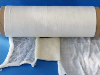 Stärke basierte Textilhalbzeuge